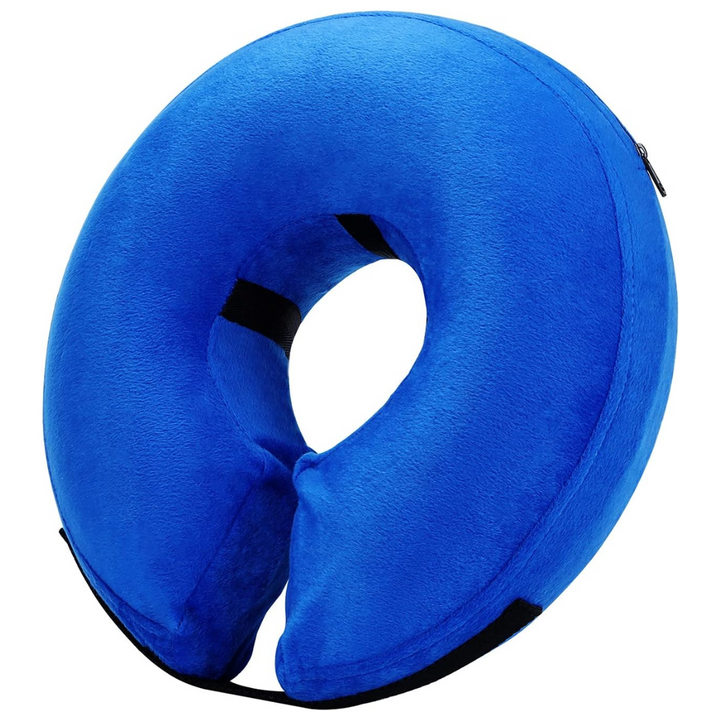 Inflatable Protective Collar for Dogs - Soft, Comfortable Recovery Ring