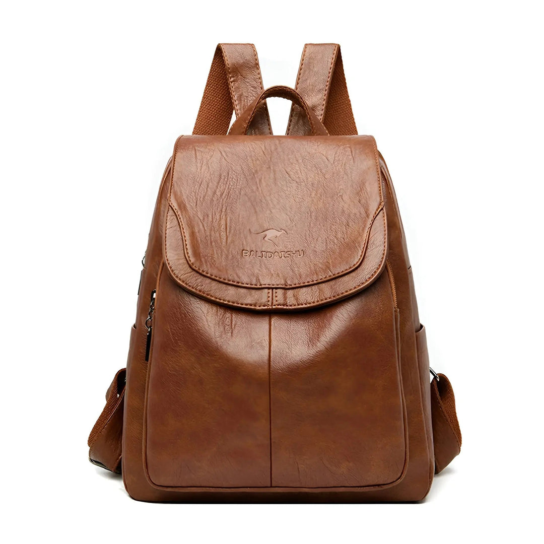 Isabella Vintage Leather Backpack for Women