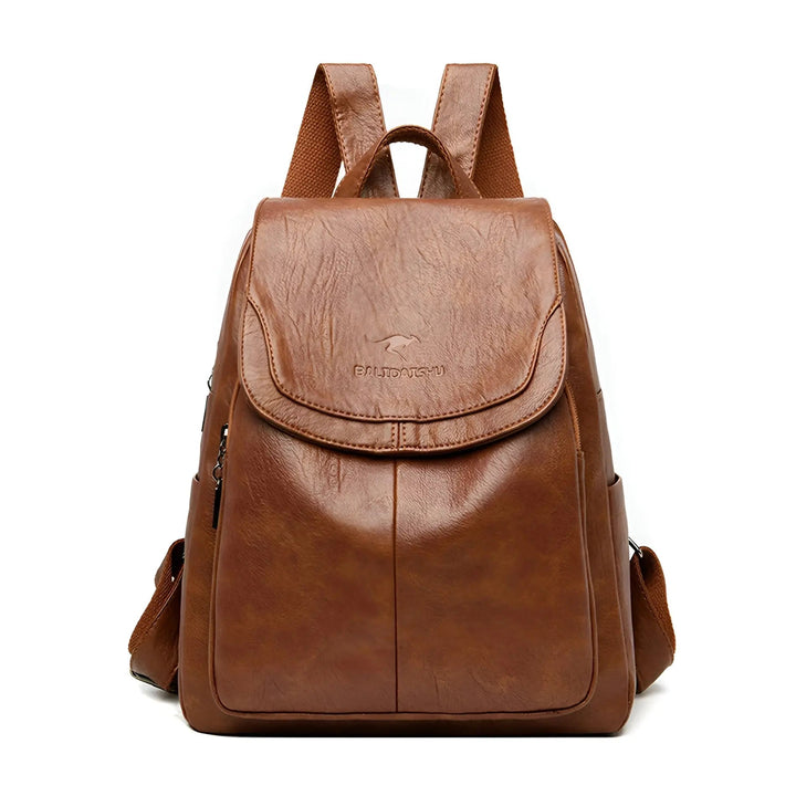 Isabella Vintage Leather Backpack for Women
