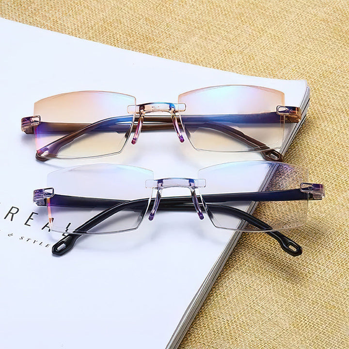 Advanced Multifocal Blue Light Blocking Reading Glasses - SapphireView