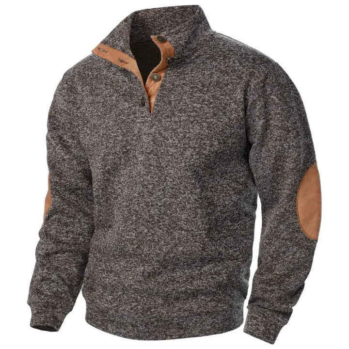 Men's V-Neck Sweatshirt for Outdoor & Casual Style
