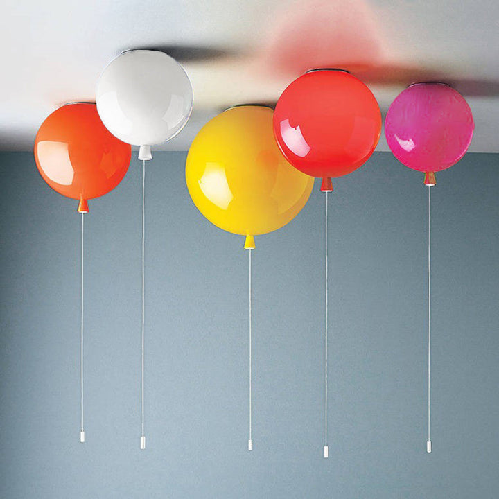 AuraLite - Compact, Modern LED Balloon Ceiling Lamp