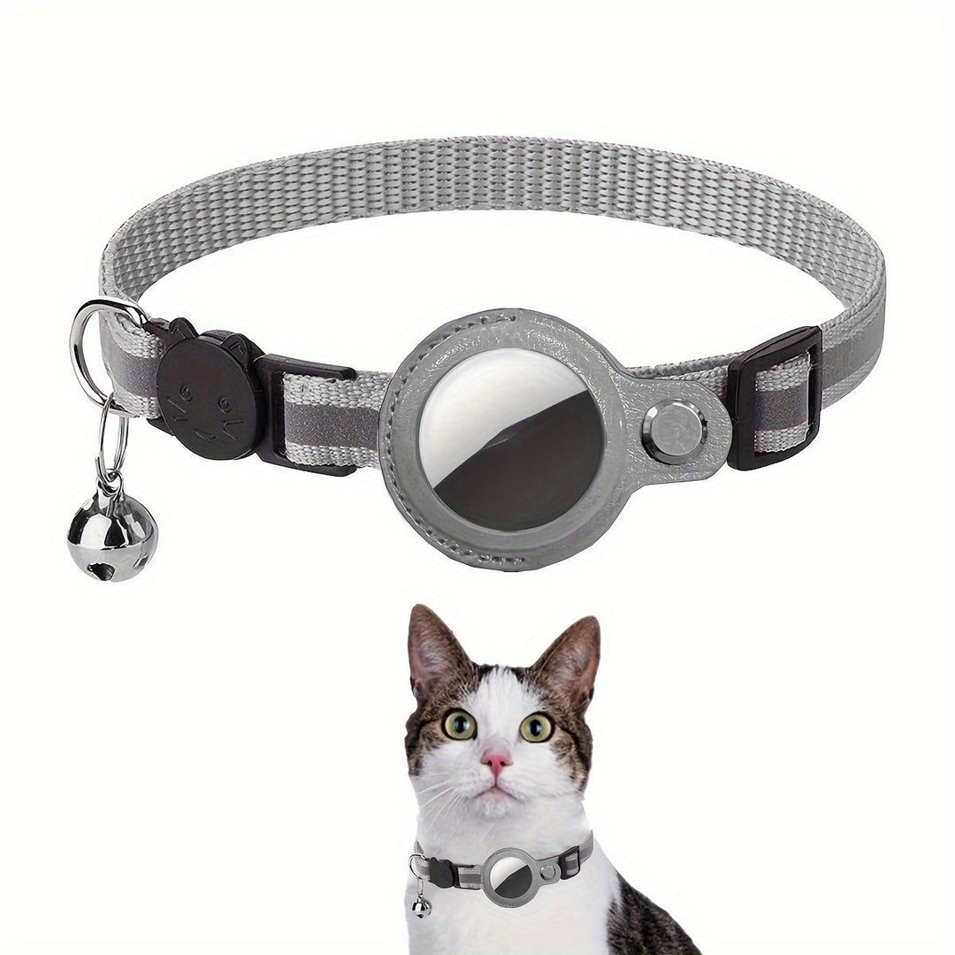 Reflective Cat Collar – Safety Buckle and Bell for Increased Visibility