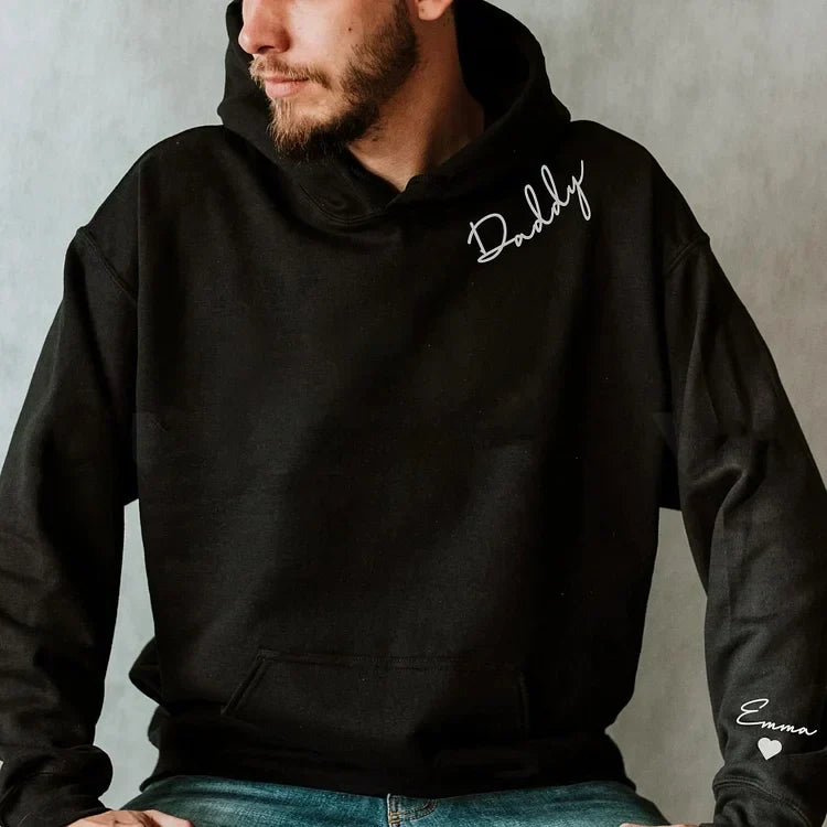 Mother's Day Gift | Embrace Hoodie | Personalisable with Names on the Sleeve