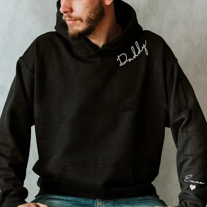 Mother's Day Gift | Embrace Hoodie | Personalisable with Names on the Sleeve