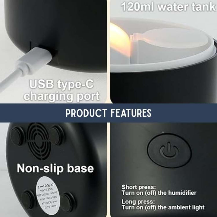 Candlelight Aroma Essential Oil Diffuser
