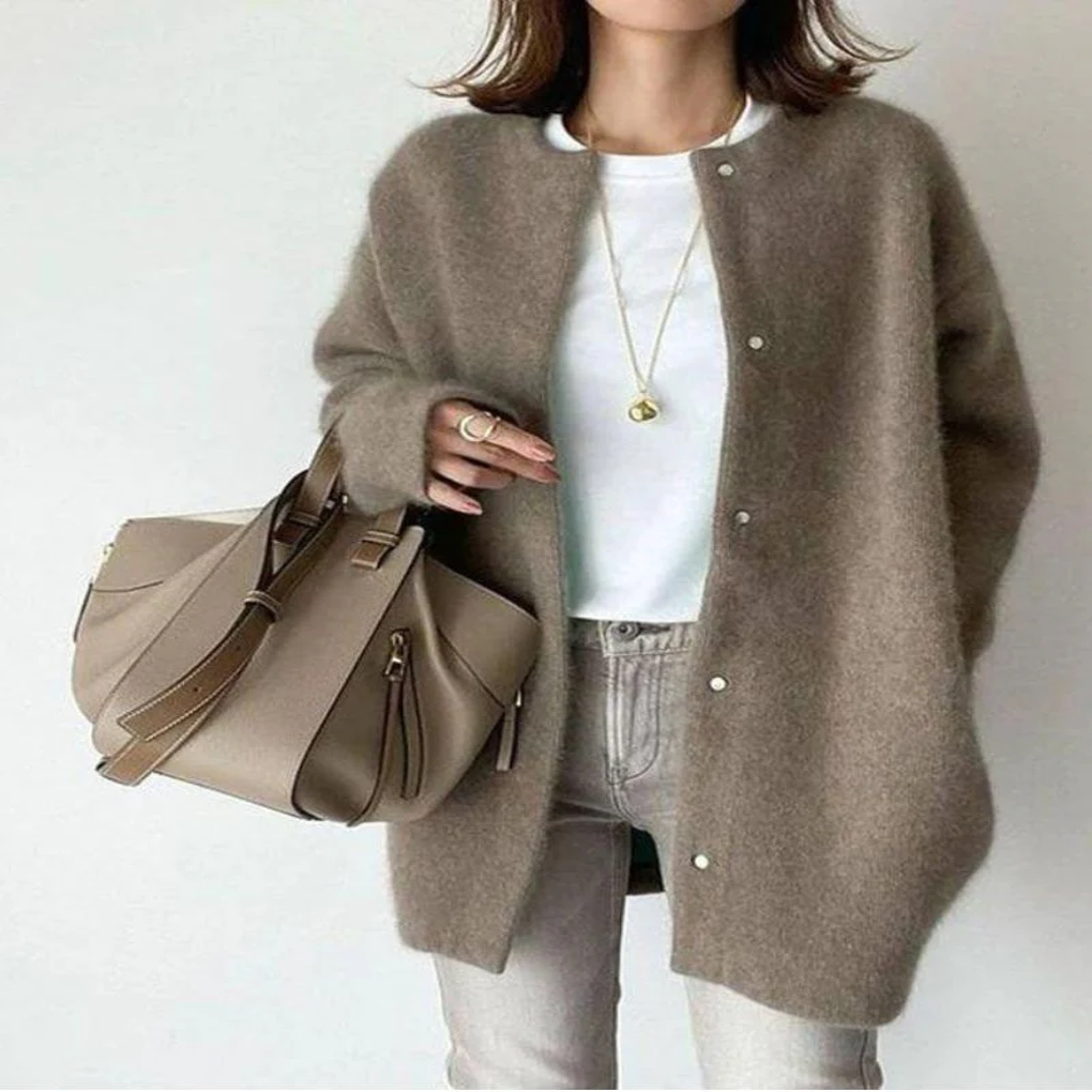 Verena Knit Cardigan – Versatile Style for Layered Looks