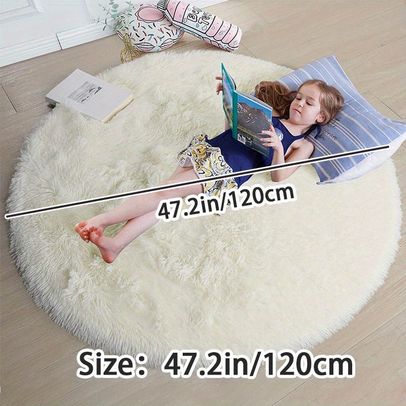 Soft Round Rug - Clouda