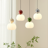 Ceiling Light Modern Pendant Hanging with Translucent Shade and Spherical Accent Diffused Lighting