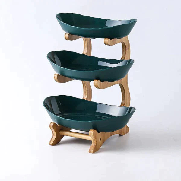 Tier Fruit Stand Serving Tray