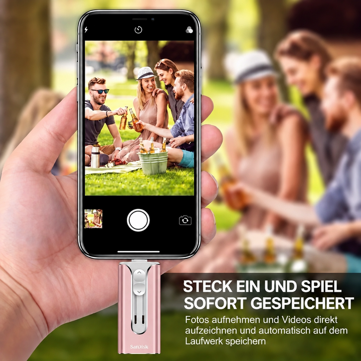 4-in-1 Memory Stick - Extra Storage for Your Smartphone