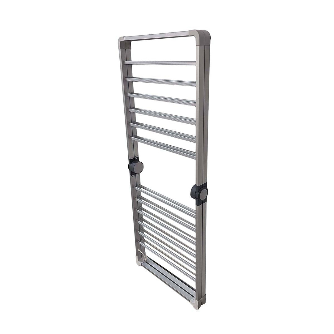 Clothes Drying Rack Folding Laundry with Aluminum Frame and Portable Space-Saving Design