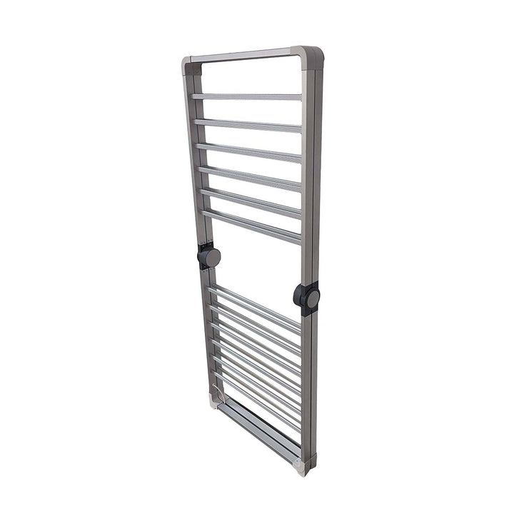 Clothes Drying Rack Folding Laundry with Aluminum Frame and Portable Space-Saving Design