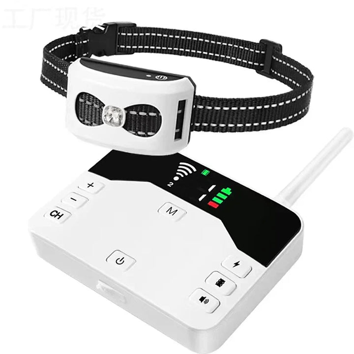 2-in-1 Wireless Fence & Training Collar - Waterproof & Rechargeable