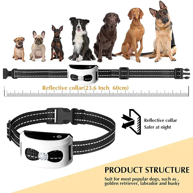 2-in-1 Wireless Fence & Training Collar - Waterproof & Rechargeable