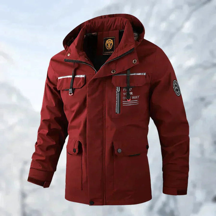 Cael – Men's Wind and Waterproof Hooded Jacket