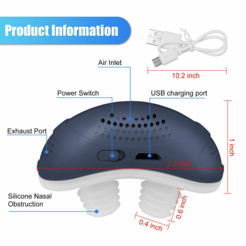 Micro CPAP Device - Anti-Snoring