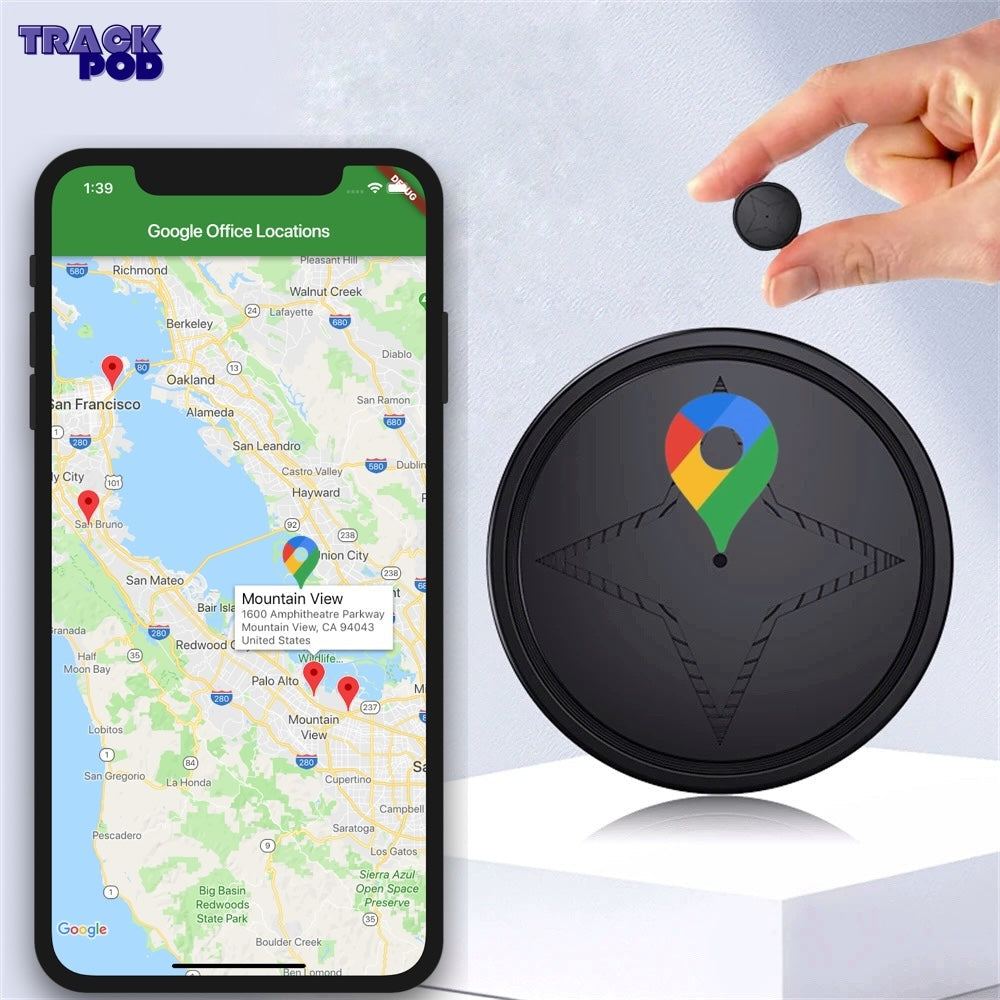 GPS Magnetic Tracker - Real-Time Tracking - Safe for Vehicles