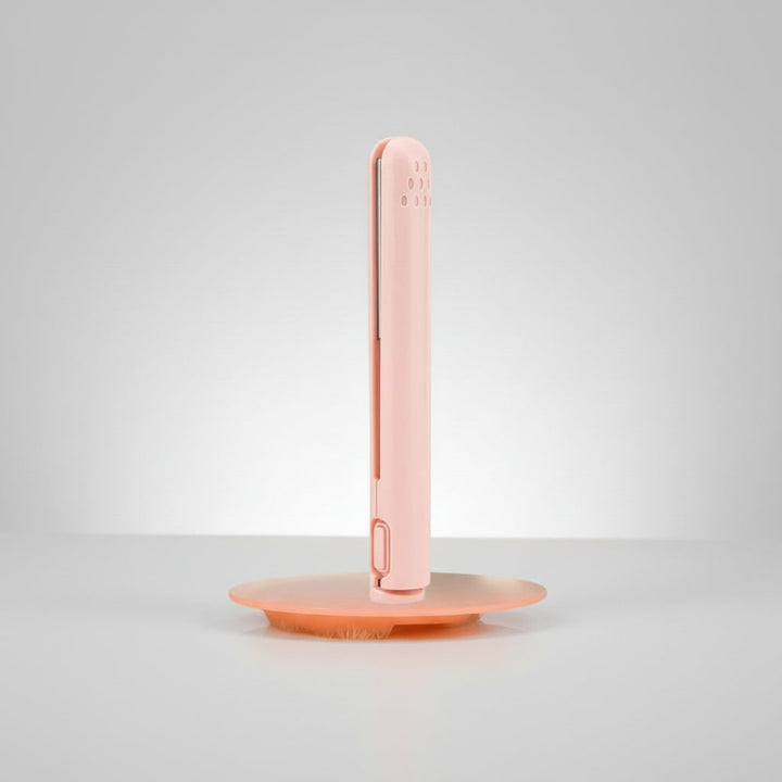 Cordless Mini Hair Straightener with Ceramic Plates and USB Rechargeable Battery
