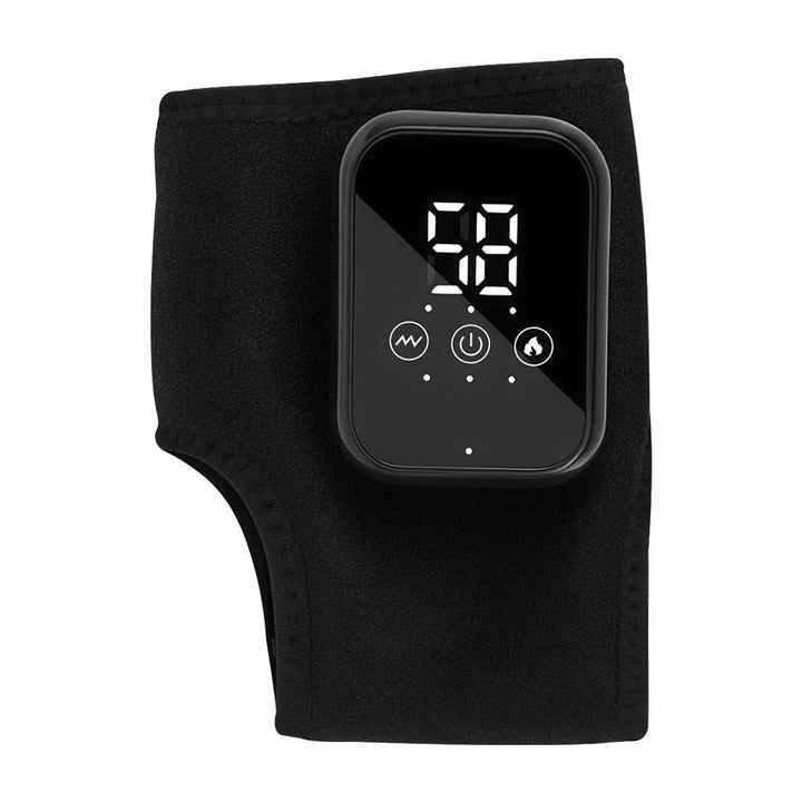 Cordless Heat and Massage Pad for Foot and Ankle Massager with Rechargeable Digital Display
