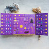 Crystal Advent Calendar with Gemstones and Beauty Products for Holiday Countdown