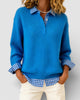 Smart Knitted V-Neck Jumper