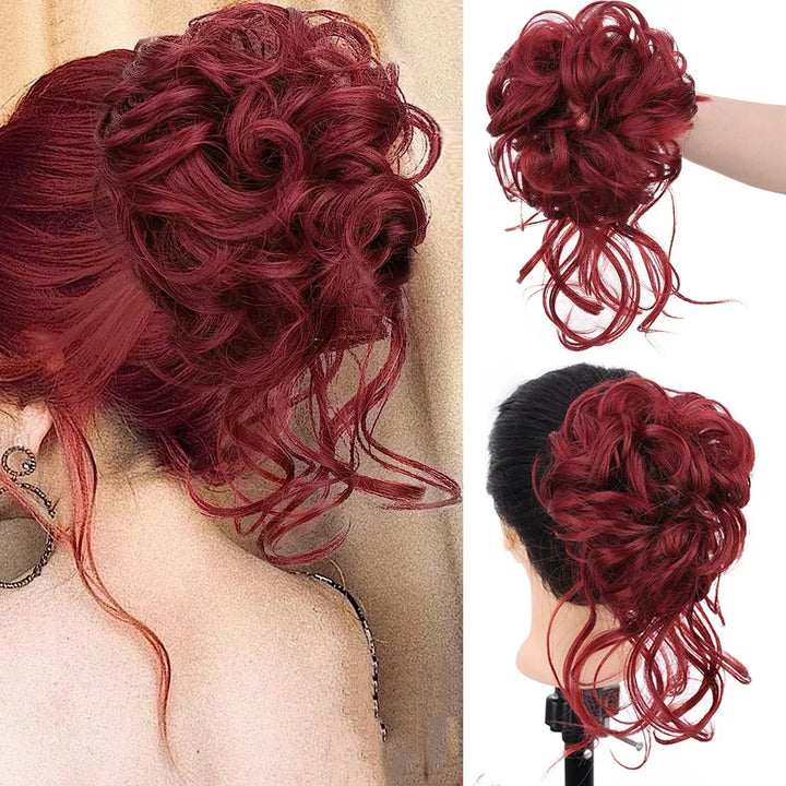 Curly Bun – Clip-In Hair Extension with Volume and a Natural Look