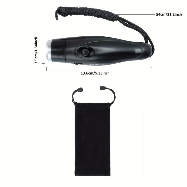 Electronic Whistle for Coaches and Referees – Portable Whistle with 3 Sound Options and Lanyard