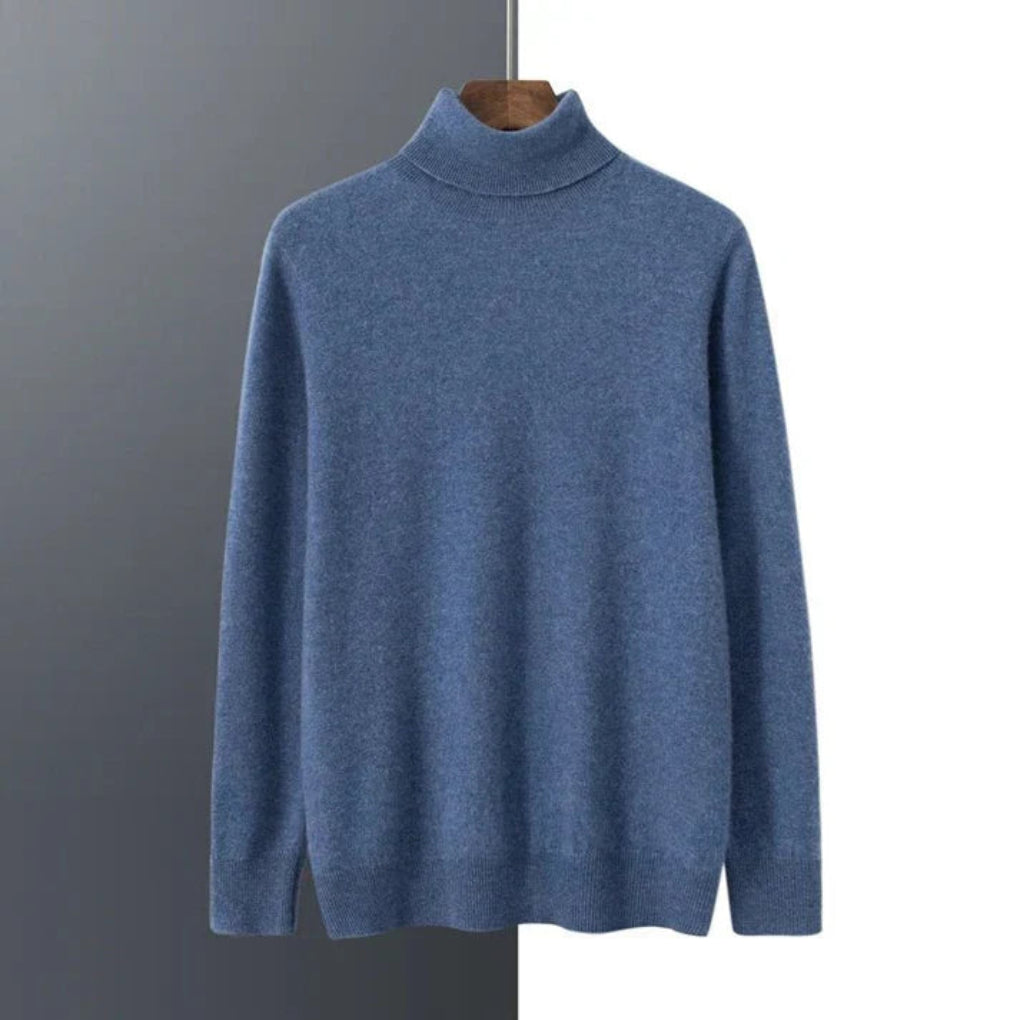 Men’s Turtleneck Sweater – Elegant Layer with Refined Look