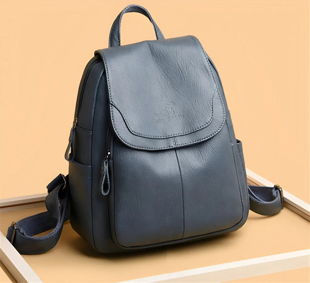 Isabella Vintage Leather Backpack for Women