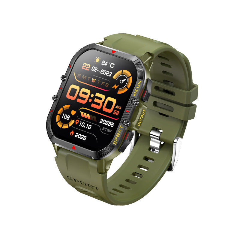 Waterproof Smartwatch with Blood Pressure, Blood Oxygen Saturation and Sleep Monitor