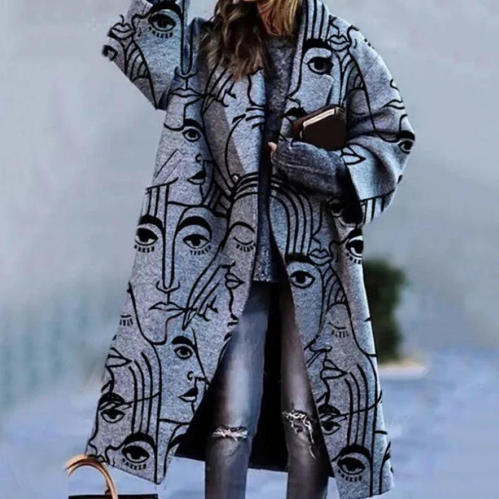 Stylish Long Autumn Coat – Warm Layer for Chilly Days