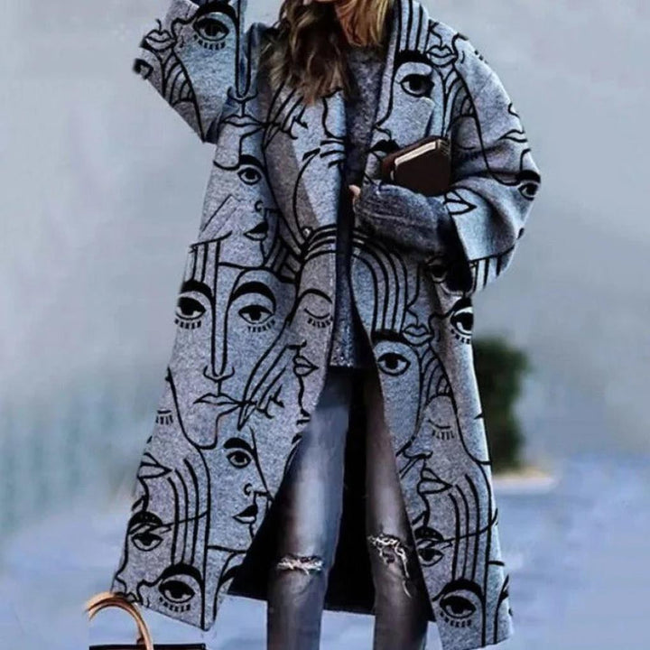 Stylish Long Autumn Coat – Warm Layer for Chilly Days