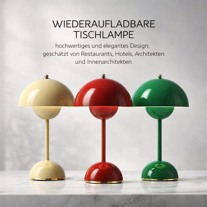 Designer Table Lamp | LED Table Lamp | Night Lamp | Dimmable and Cordless | Lumora