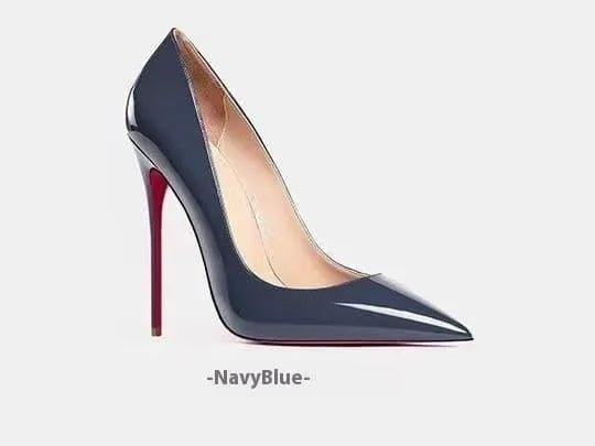 Women's Stiletto Heels – Pointed Toe & Patent Leather, Various Colours