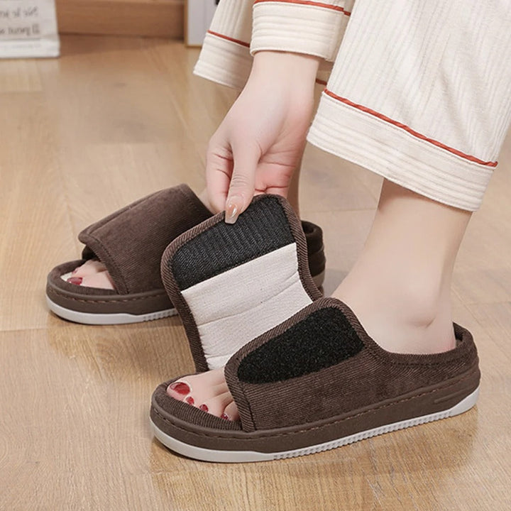 Diabetic slippers for swollen and sensitive feet