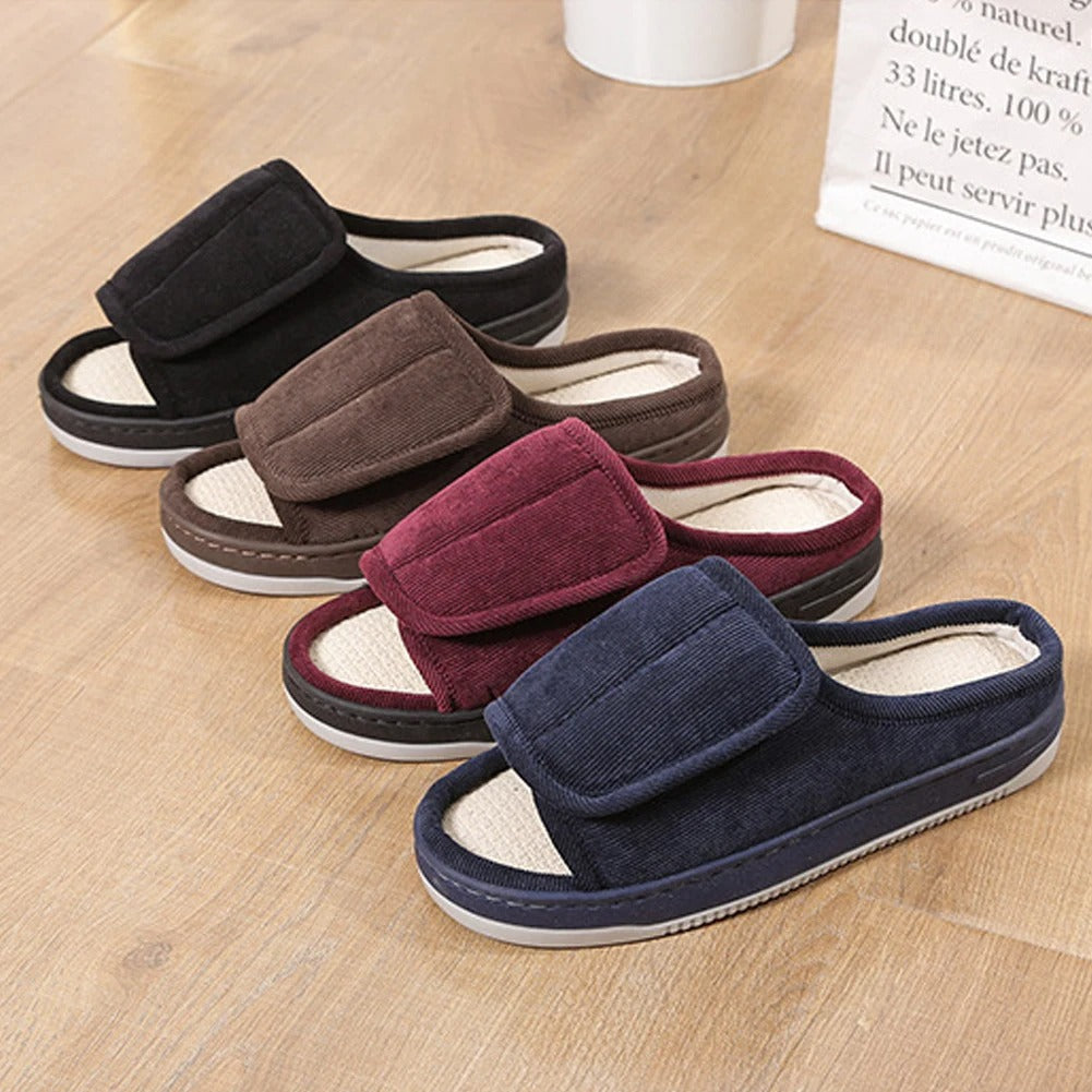 Diabetic slippers for swollen and sensitive feet