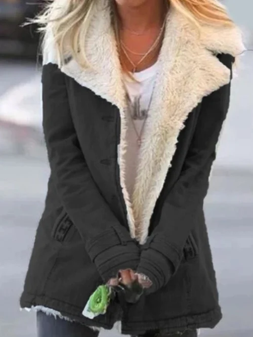 Stylish Thermal Women's Coat - Aurora