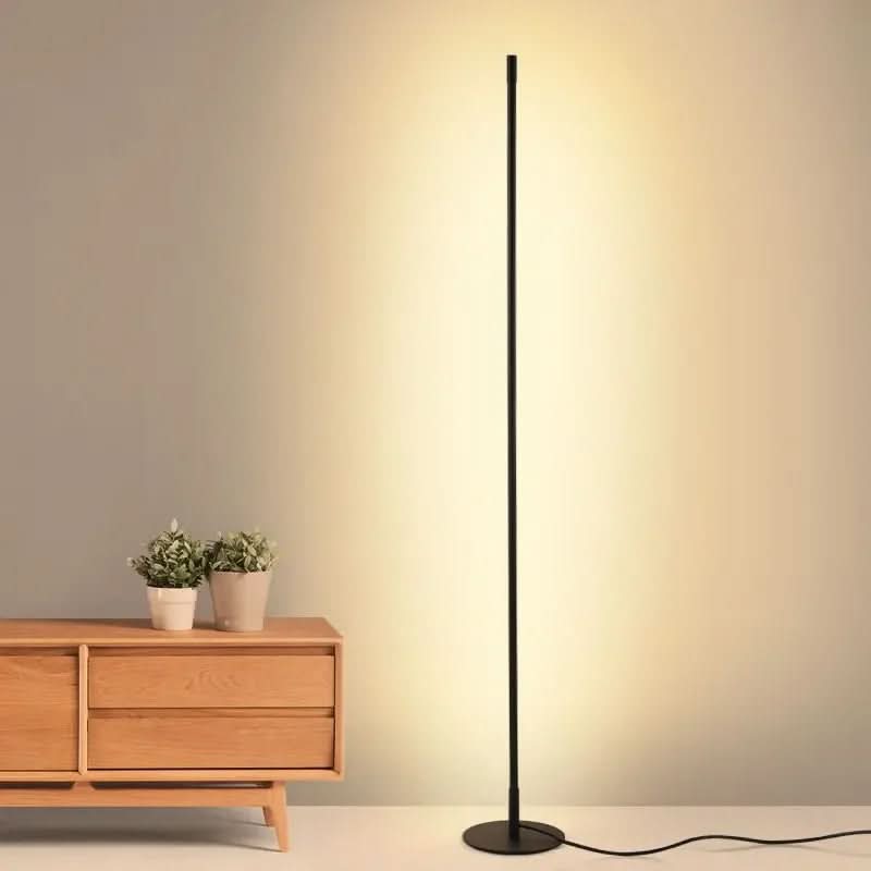 FlorGlow Metal Floor Lamp – Dimmable and Elegant for Any Living Room