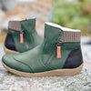 Waterproof Orthopaedic Leather Boots with Non-Slip Sole