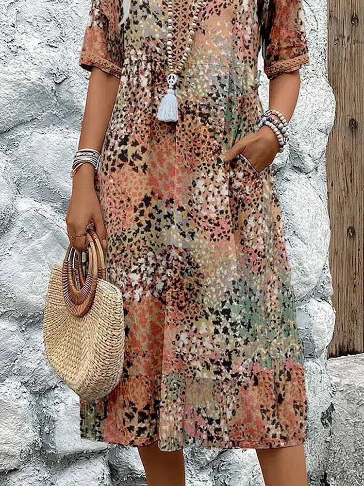 Chic midi dress