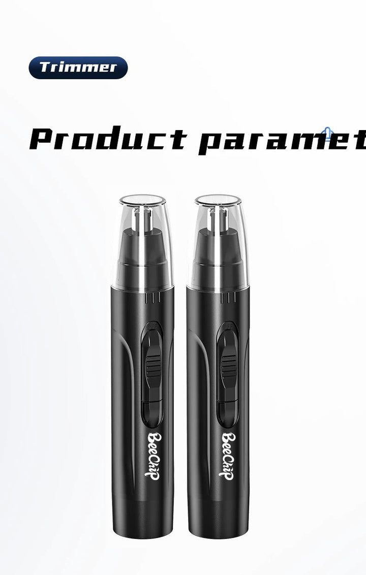 Professional Pain-Free Nose and Ear Hair Trimmer for Men and Women – Rechargeable