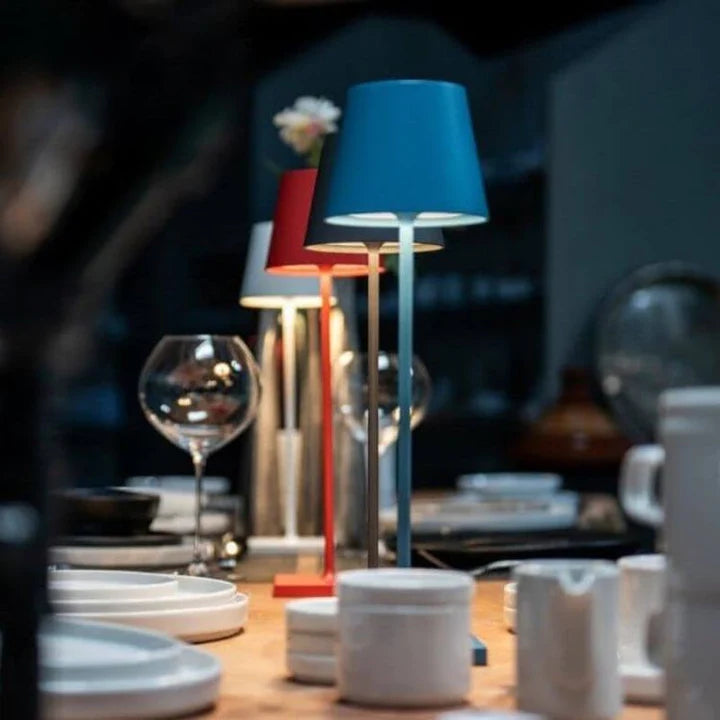 Wireless Rechargeable Table Lamp - Elegant Lighting