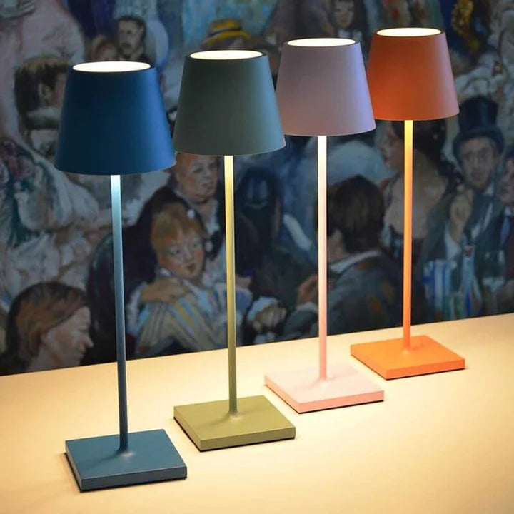 Wireless Rechargeable Table Lamp - Elegant Lighting