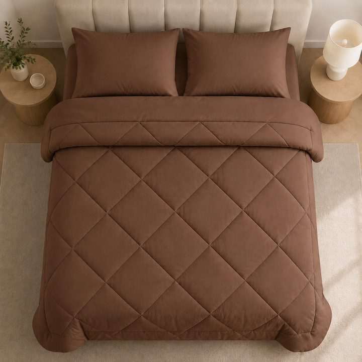 2-in-1 duvet — no duvet cover needed