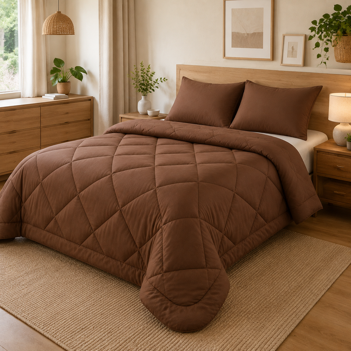 2-in-1 duvet — no duvet cover needed