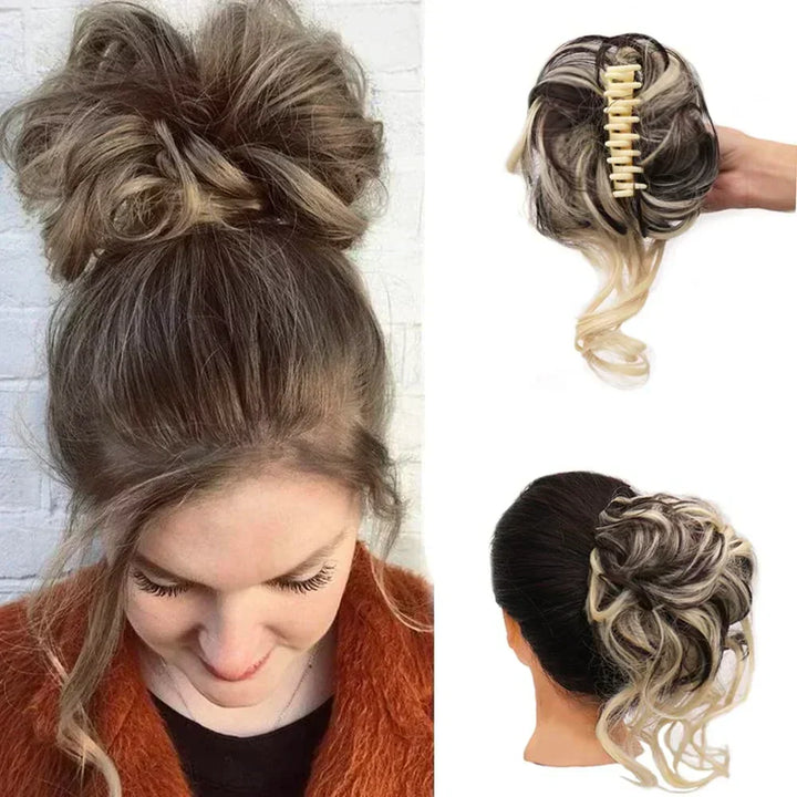 Curly Bun – Clip-In Hair Extension with Volume and a Natural Look