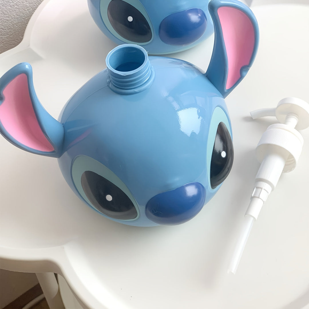 Disney Stitch PVC Shampoo Dispenser – Perfect for Bathroom and Kitchen