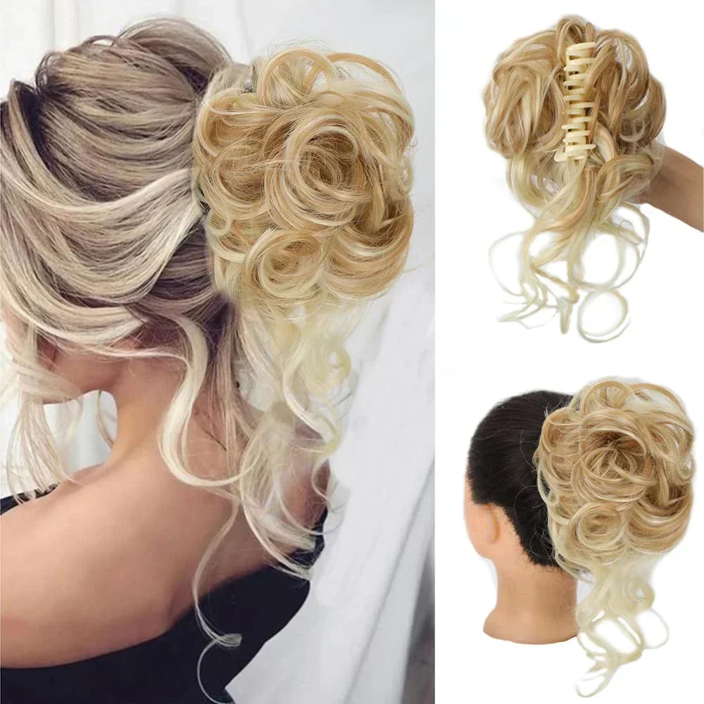 Curly Bun – Clip-In Hair Extension with Volume and a Natural Look