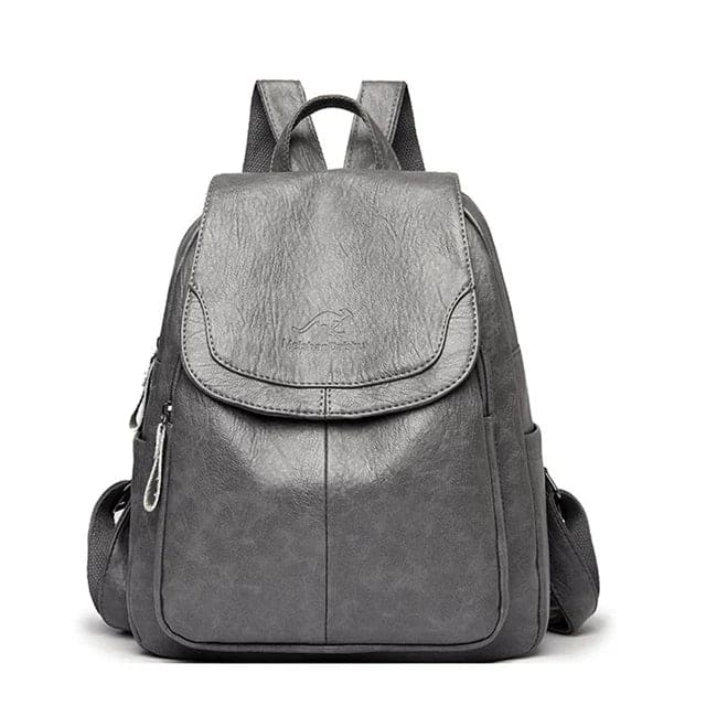Leather Backpack for Women - Vegan Leather - Practical & Stylish